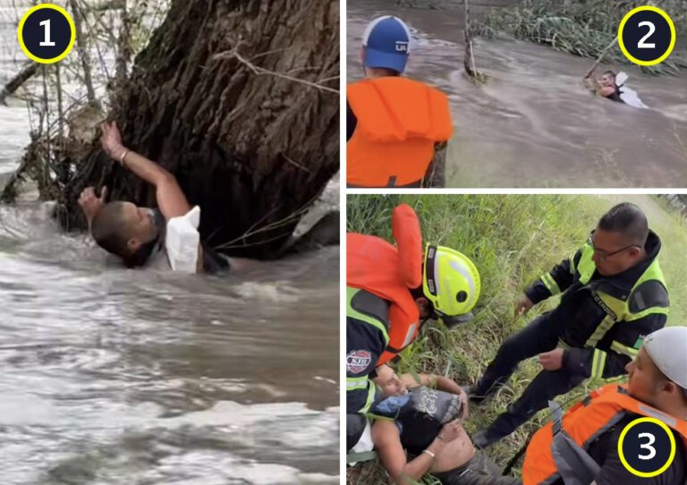 Querétaro: Rescate de persona en el Río San Juan.
