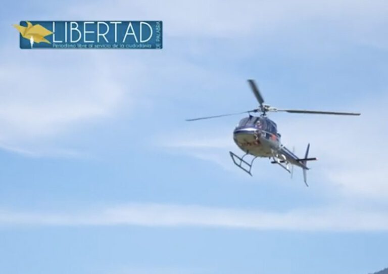 En Querétaro repartieron despensas en helicóptero a personas afectadas por las lluvias, en 2021