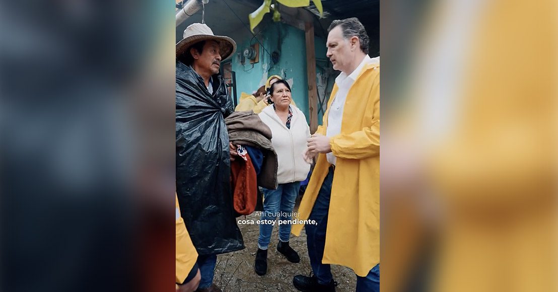 Querétaro: Gobernador recorre zonas afectadas por las lluvias