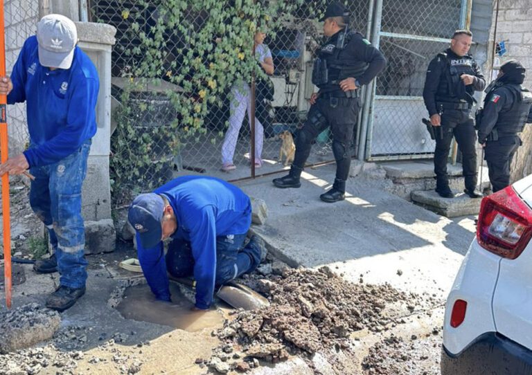 Querétaro: Operativo en Hacienda Santa Rosa