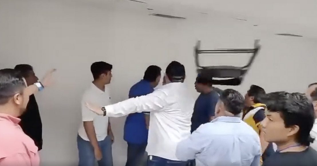 Campeche: Terminan las tribus del PAN a golpes y sillazos