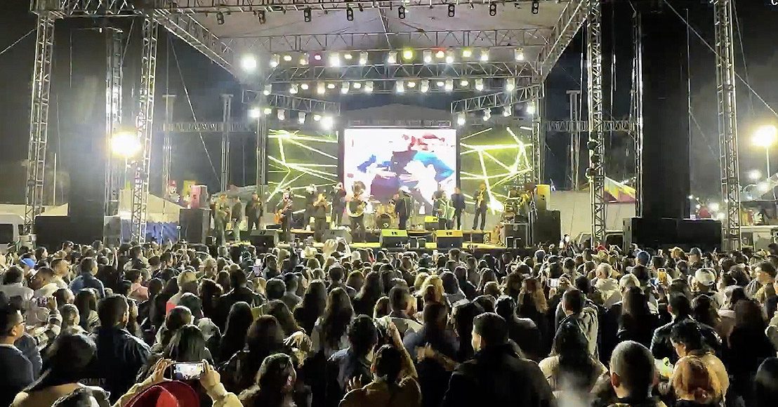 Concierto de Fidel Rueda en Jiquilpan, Michoacán