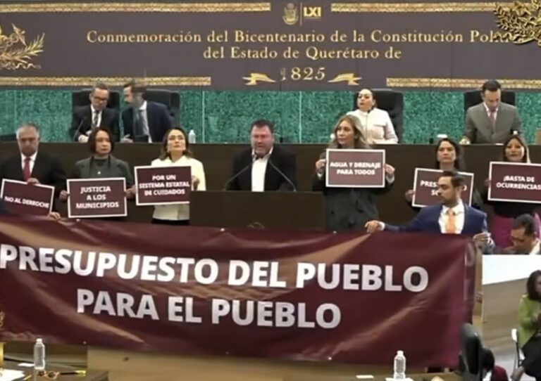 Querétaro: Morena pide presupuesto para el pueblo