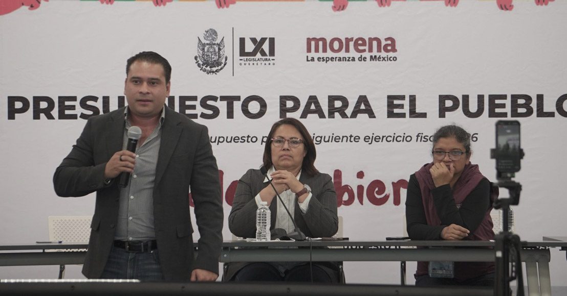 Querétaro: Nuevo dictamen de presupuesto no toma en cuenta banderas de la 4T, diputado