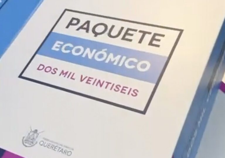 Paquete económico 2026 Querétaro