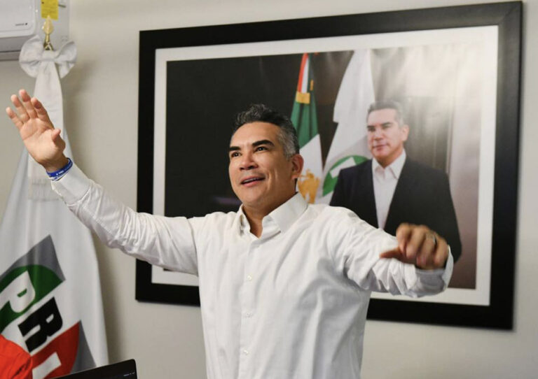 El presidente del PRI, Alejandro Moreno Cárdenas, se lanza contra Morena