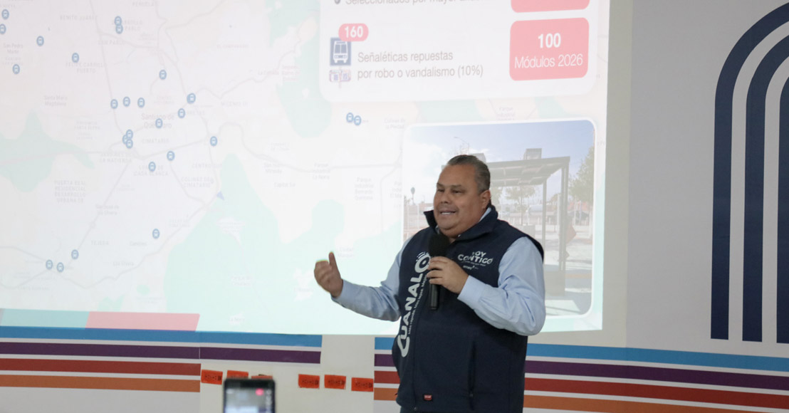 Querétaro: Ante las obras del tren en la ciudad, elaboran un plan de movilidad
