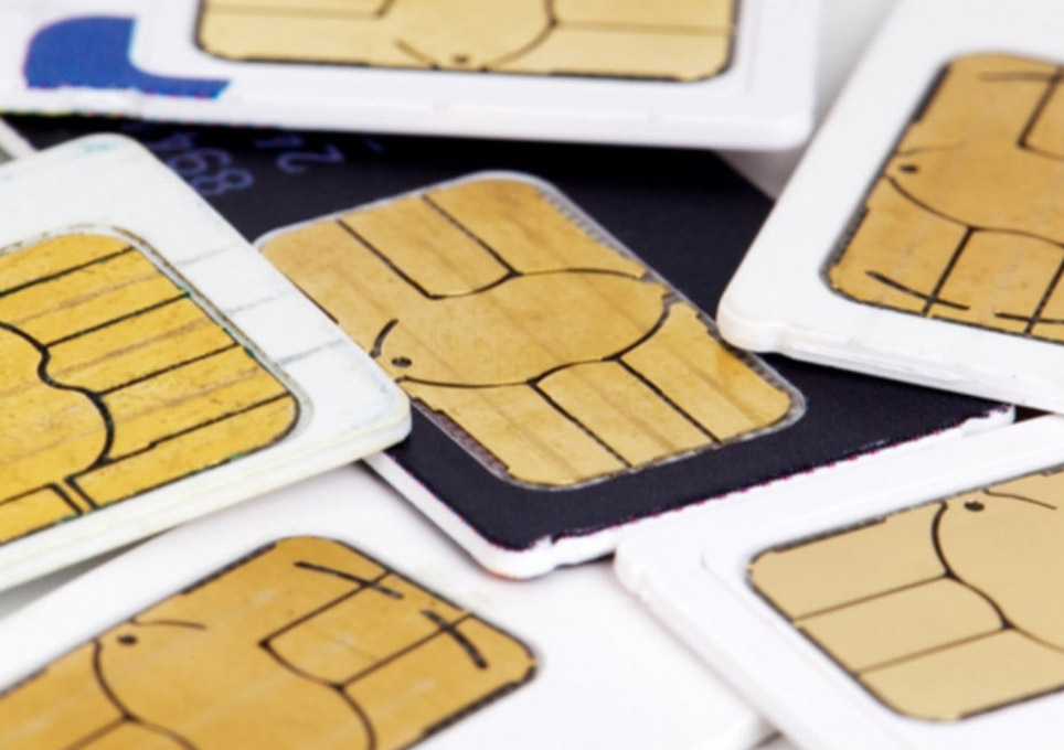 Chips telefónicos ya registrados