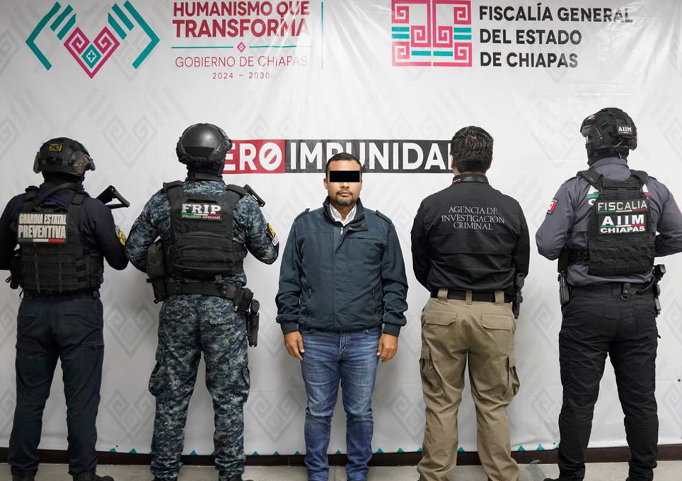 México: Detención de alcalde de Morena en Chiapas