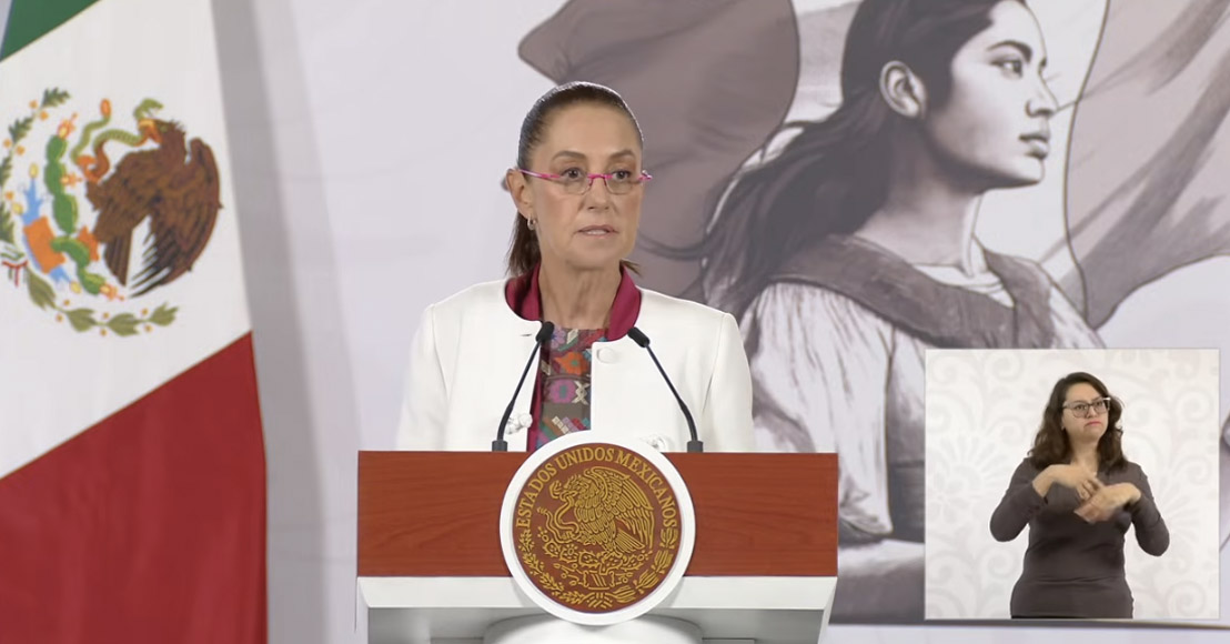 La intervención nunca ha traído democracia Sheinbaum
