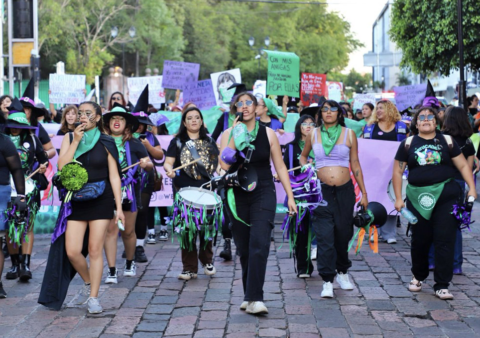 Querétaro: Marchas feministas