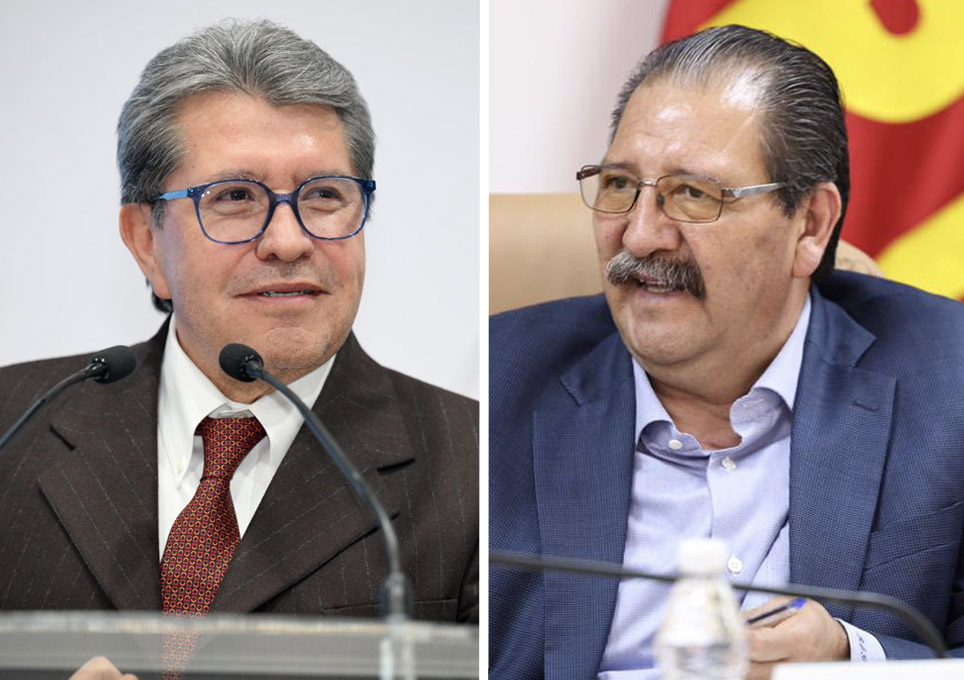Diputados Ricardo Monreal y Reginaldo Sandoval