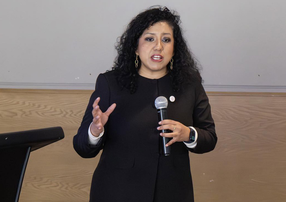 La presidenta del SNA, Vania Pérez Morales.