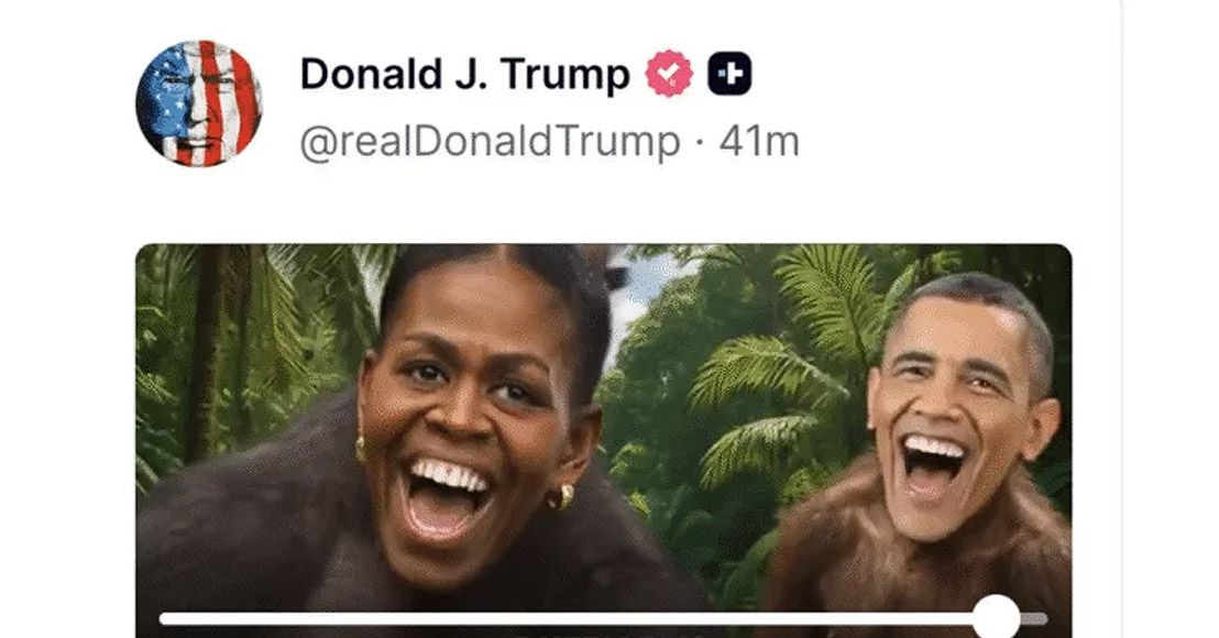 Estados Unidos: Donald Trump difunde video de los Obama