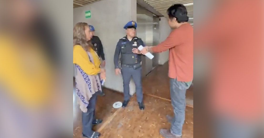 Policías ingresaron a la SEP y fueron por Marx Arriaga