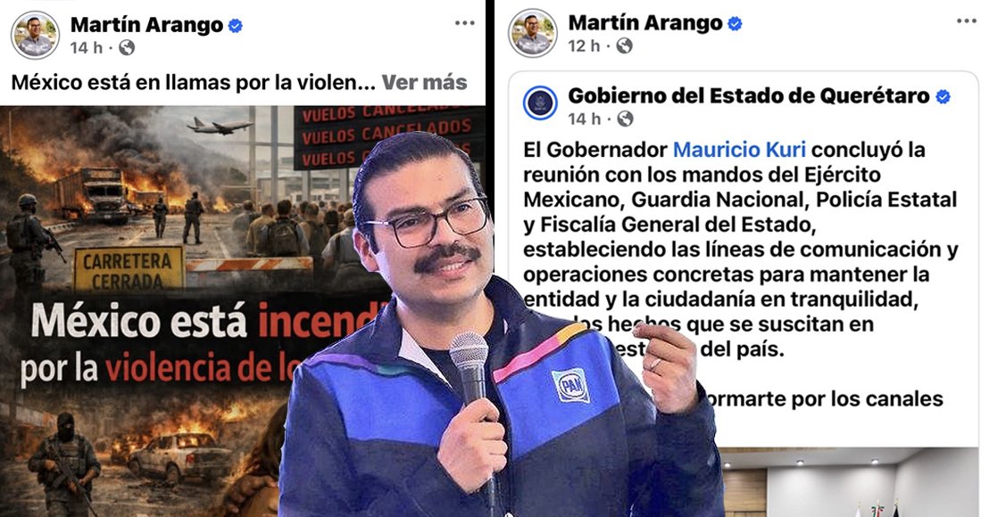 Querétaro: La estrategia falló y México está incendiado Dirigente estatal del PAN