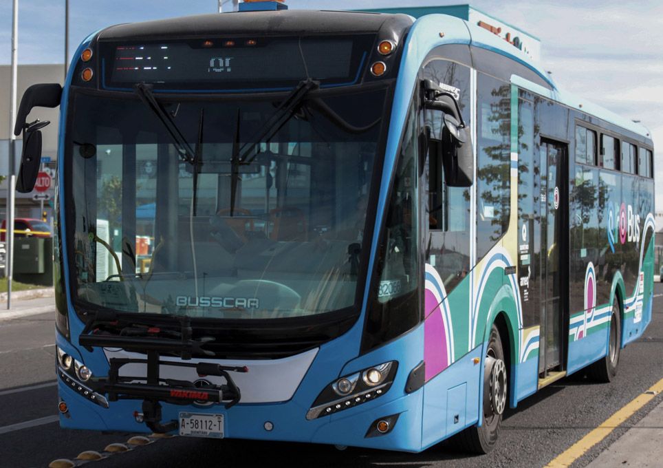 Unidad de transporte público colectivo de Querétaro