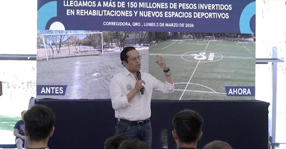 Querétaro: 150 millones de pesos acumulados en obras en Corregidora