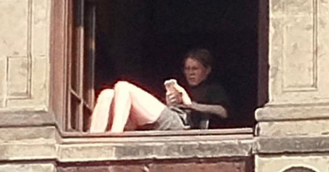 Admite presidenta Sheinbaum que es real el video de una mujer asoleándose en Palacio Nacional