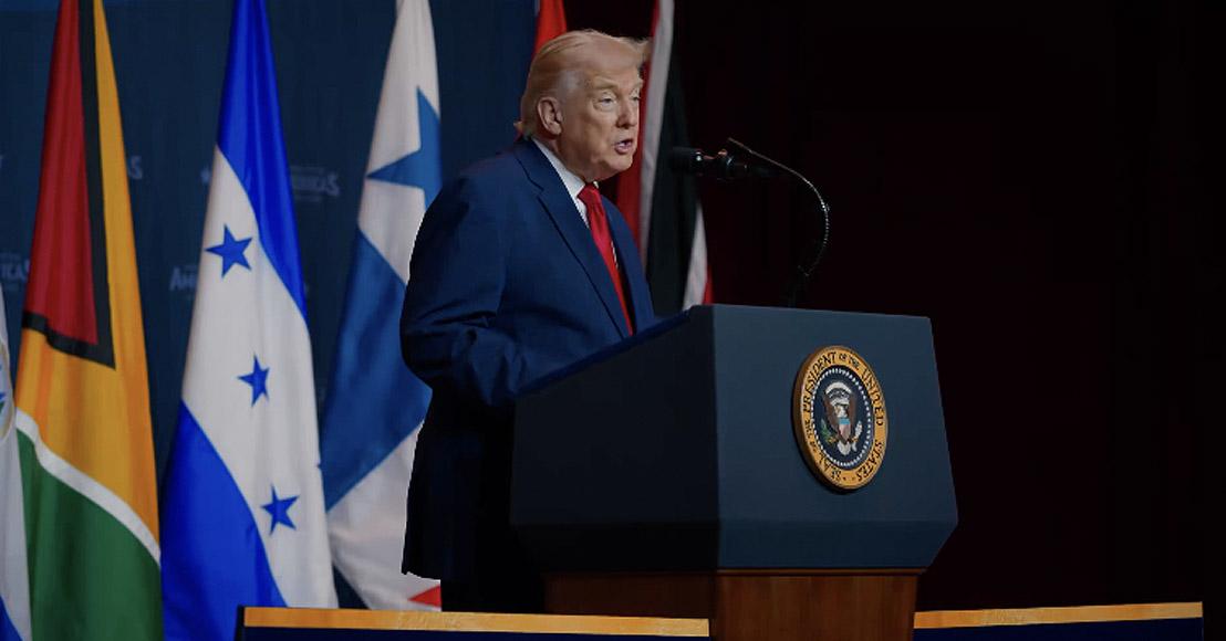 Con su hermosa voz Sheinbaum se niega a intervención, afirma Trump