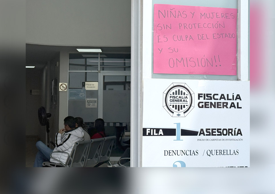 Querétaro: Denuncia en la Unidad 4 de la Fiscalía General del Estado