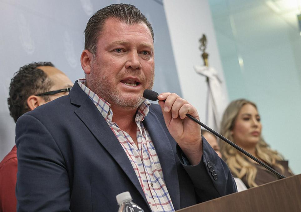 Diputado de Morena Edgar Inzunza Ballesteros