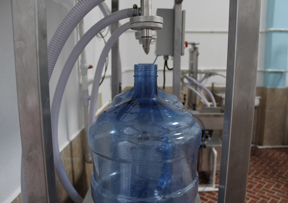 Embotelladora de agua en México