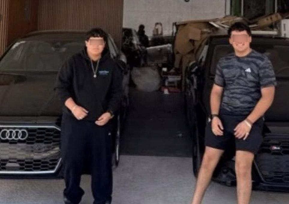 Hijos de alcaldesa en Chiapas, México, presumen autos de lujo