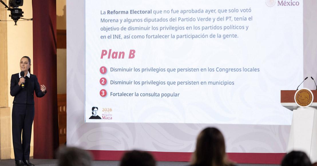 México: Presidenta Sheinbaum lanza nueva propuesta de reforma electoral, va por los privilegios en congresos locales y ayuntamientos