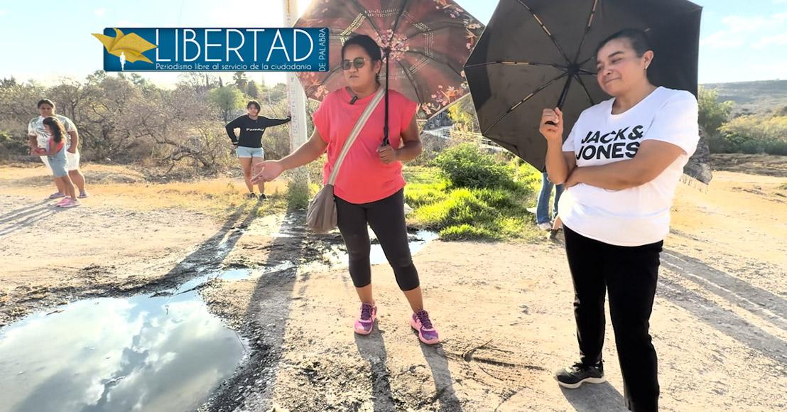 Querétaro: Se asume alcalde de la obra pública y les deja el drenaje colapsado en Corregidora