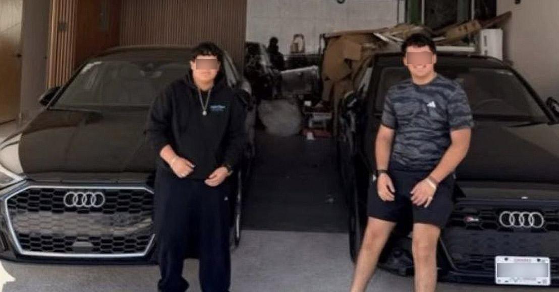 México: Se los presta el abuelo, alcaldesa responde por los Audi que presumen sus hijos