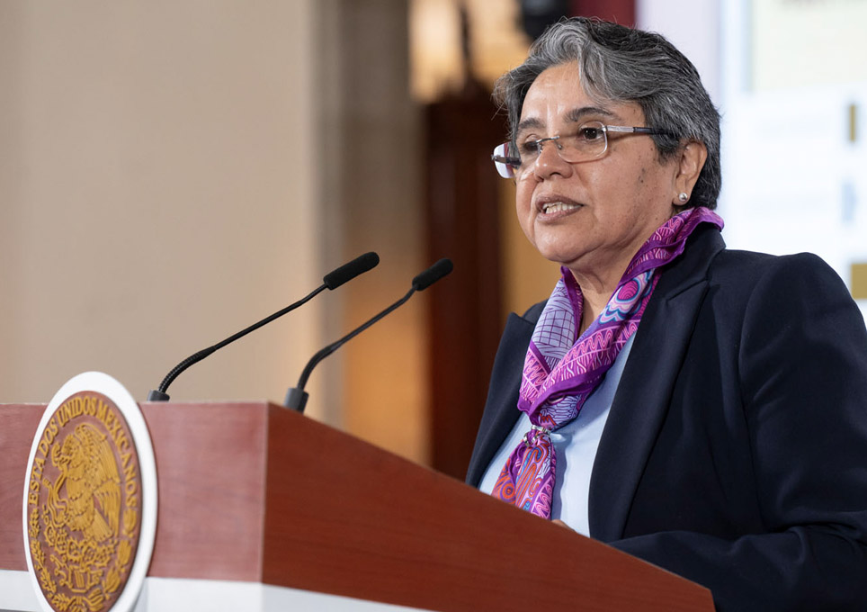 La secretaria Anticorrupción de México, Raquel Buenrostro Sánchez