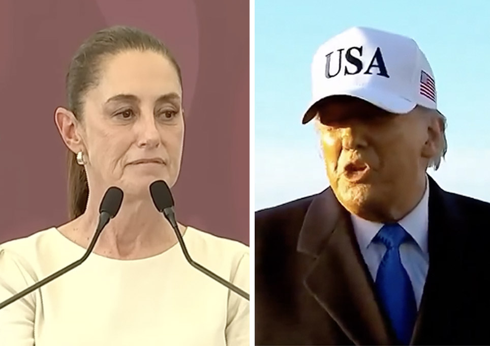 Claudia Sheinbaum México y Donald Trump Estados Unidos