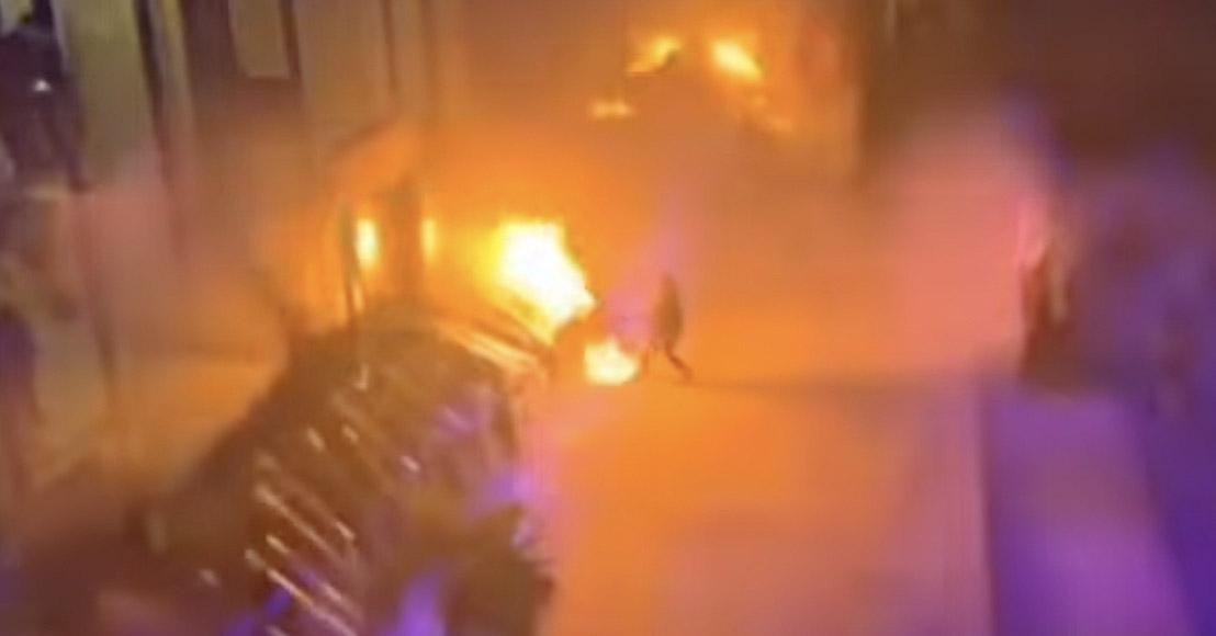 México: Vinculan a proceso a mujer acusada de prender fuego a policías durante marcha del 8M