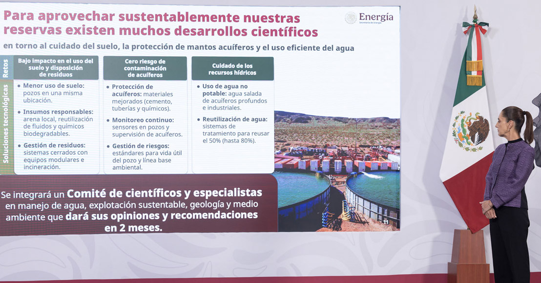 AMLO buscó prohibirlo, pero Sheinbaum plantea el dilema de sacar gas mediante fracking