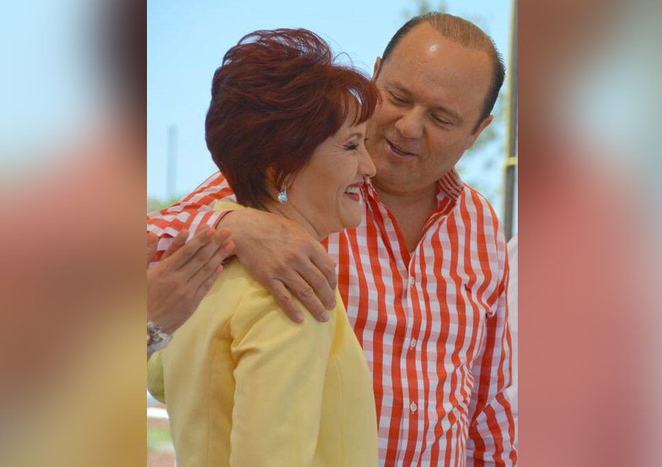César Duarte Jáquez y Bertha Gómez Fong