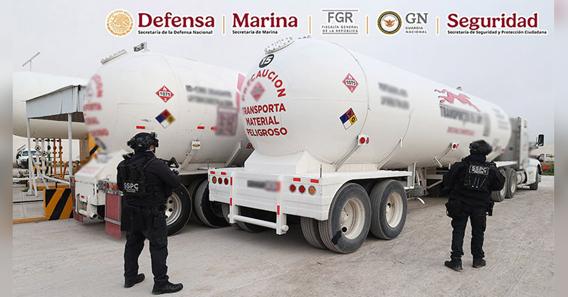 México: Desmantelan red de huachicol que extraía 1.5 millones de litros de gas LP a la semana