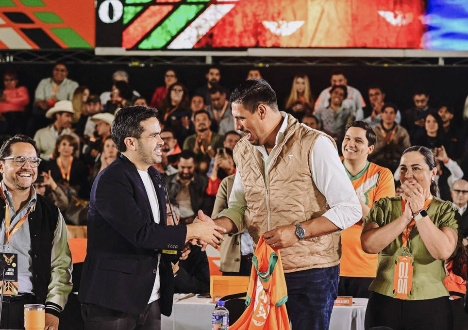 Movimiento Ciudadano: Gustavo Ayón y Jorge Álvarez Máynez.