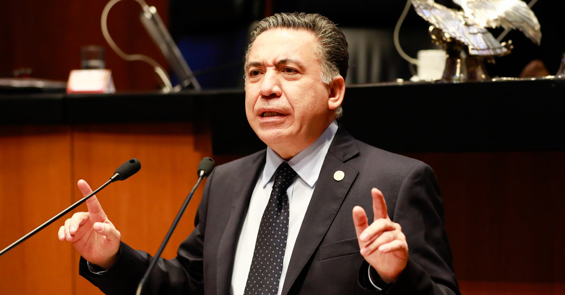 México: Tras acusaciones de la DEA, senador abandona el Pleno y denuncia estigma por su origen
