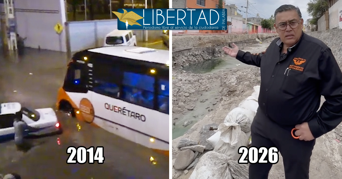 Querétaro: Así fueron las inundaciones después de las obras de Armando Rivera (Video)