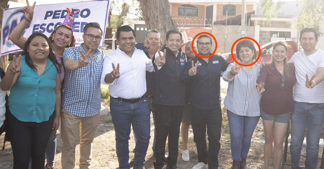 Querétaro: Exalcaldesa priista destituida por desacato, reaparece con el dirigente del PAN