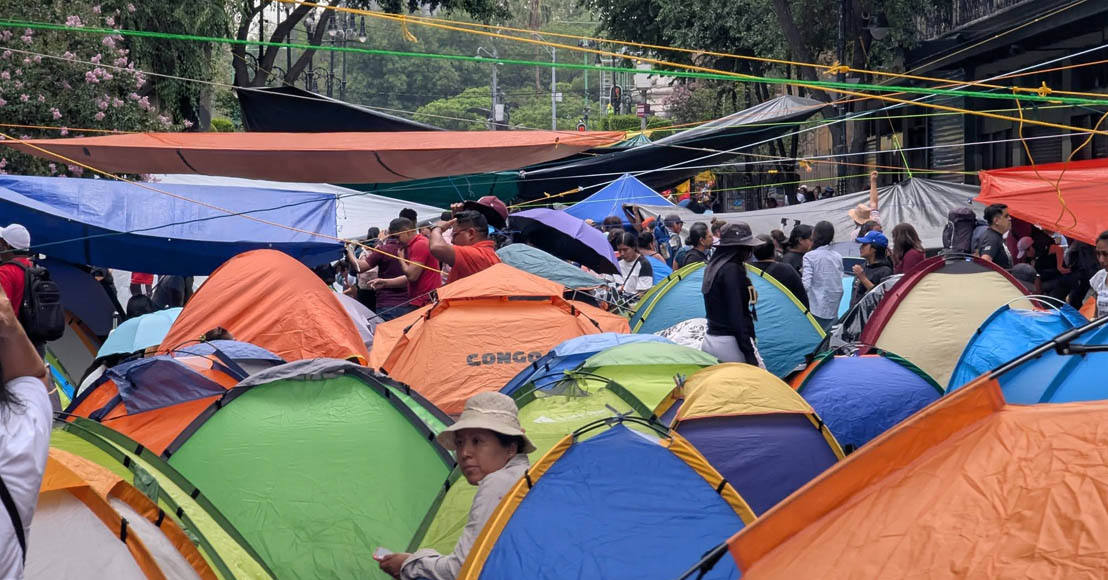 Nacional: Plantón de la CNTE en la Ciudad de México