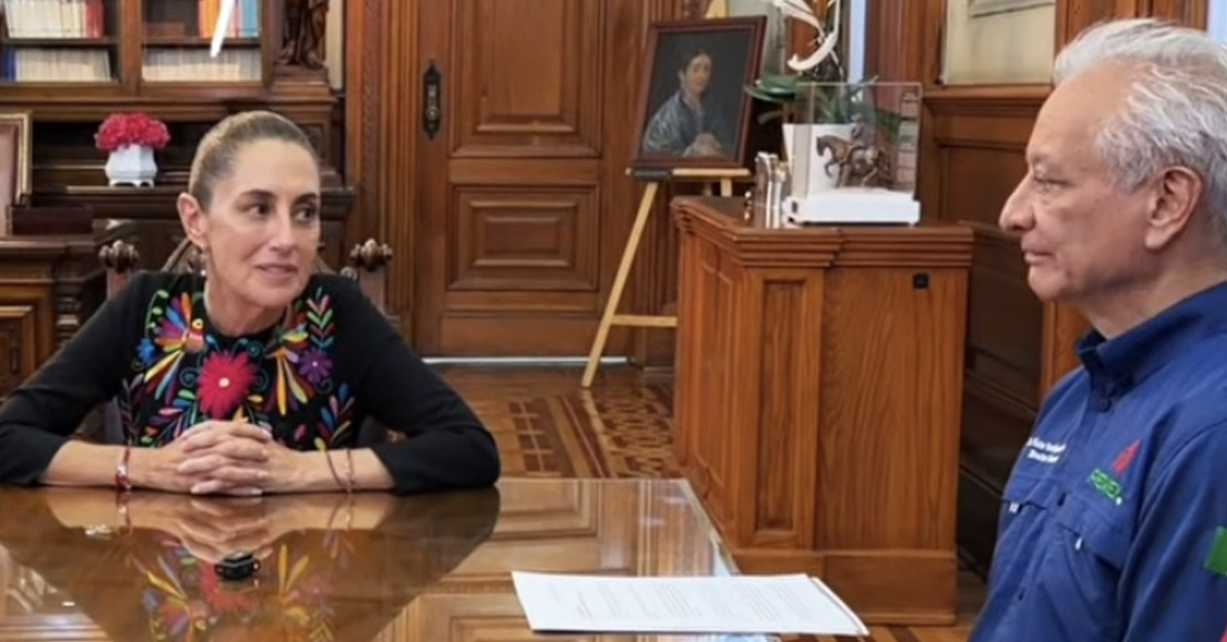 México: Presidenta niega que la salida del titular de Pemex haya tenido que ver con el derrame en el Golfo
