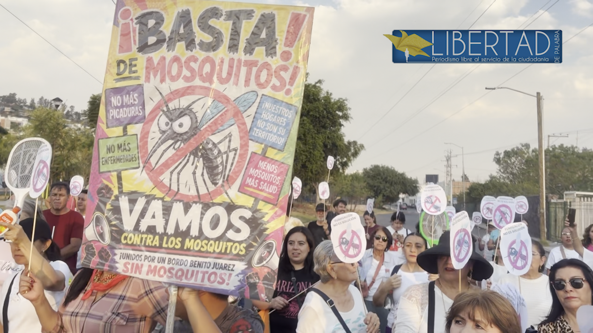 Querétaro: Protesta por plaga de mosquitos exhibe fallas del gobierno