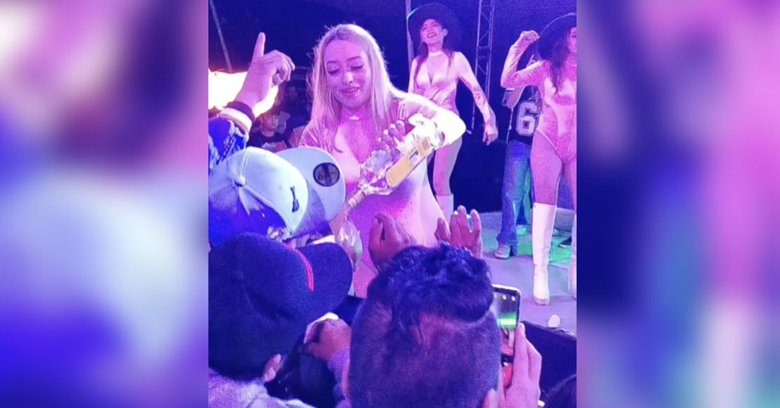 Querétaro Reparten alcohol en festejo por el Día del Estudiante en el municipio de Tolimán