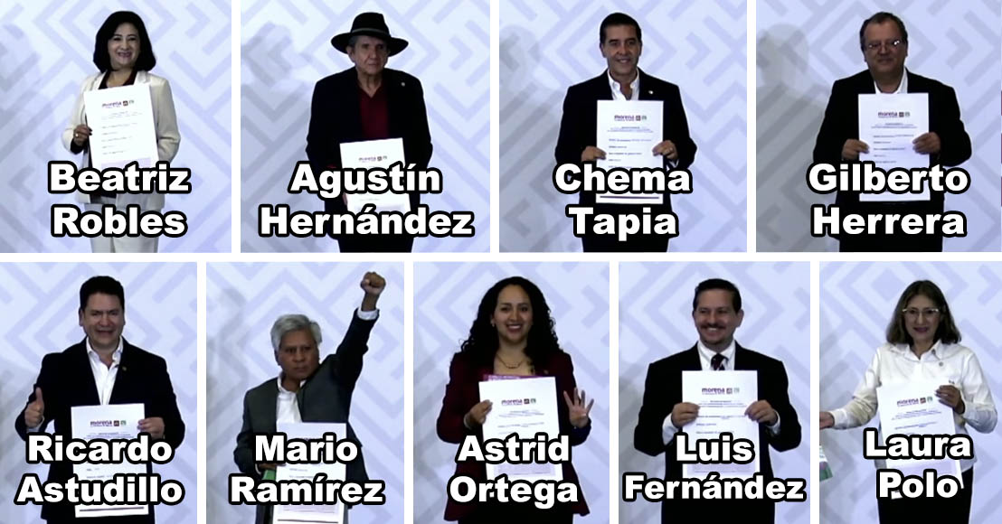 Querétaro: 9 aspirantes a la Coordinación de Defensa de la Transformación acuden a registrarse