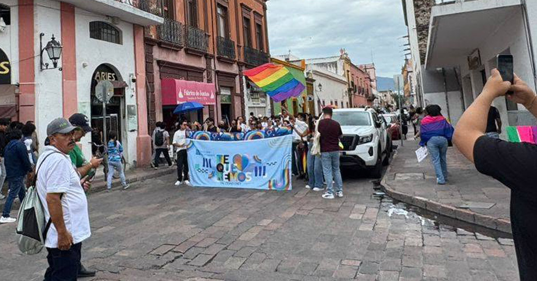 Querétaro: Ley Trans ya, exigen durante marcha