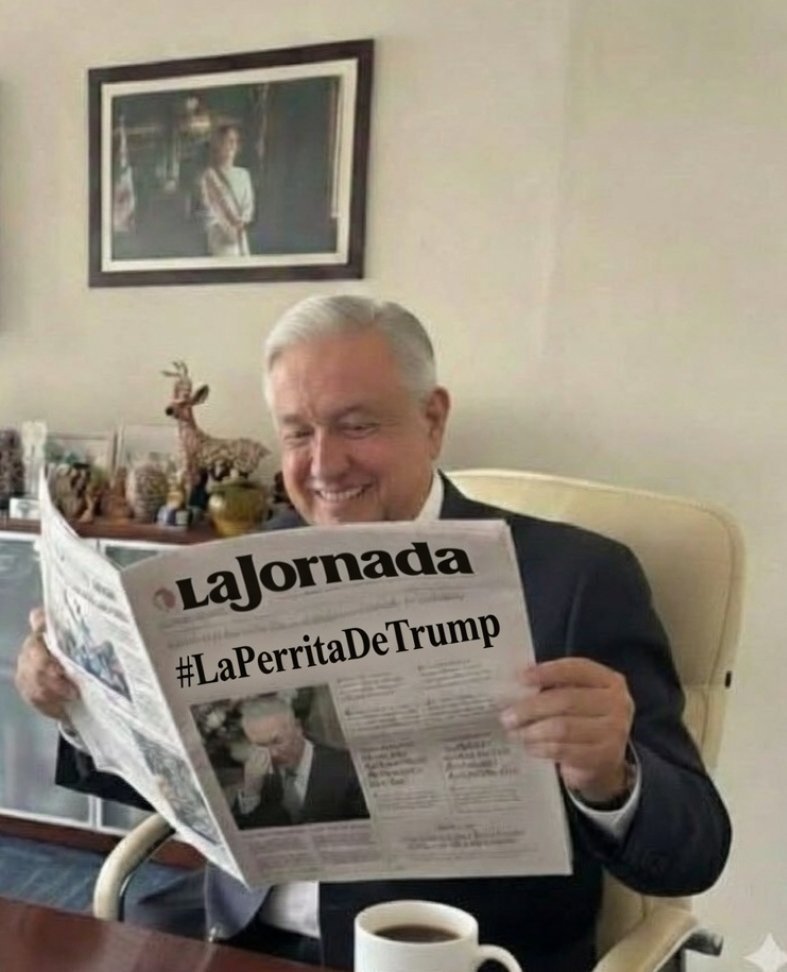 Meme de Salinas Pliego AMLO periódico