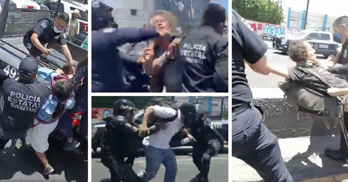 #MemoriaCiudadana Protestaron contra el saqueo de agua y el gobierno de Querétaro los reprimió