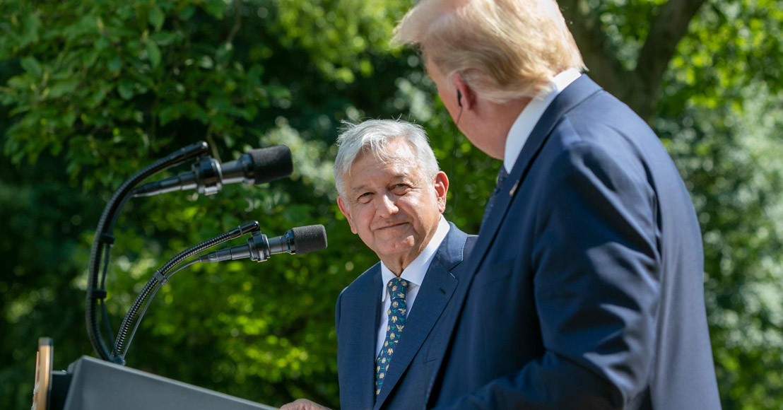 Por el bien de todos, que regrese el otro Trump, AMLO reaparece y difunde carta